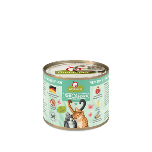 Granatapet Wet Cat Food: DeliCATessen Venison & Tuna 200g