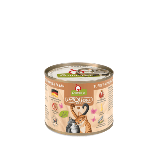Granatapet Wet Cat Food: DeliCATessen Turkey & Pheasant 200g