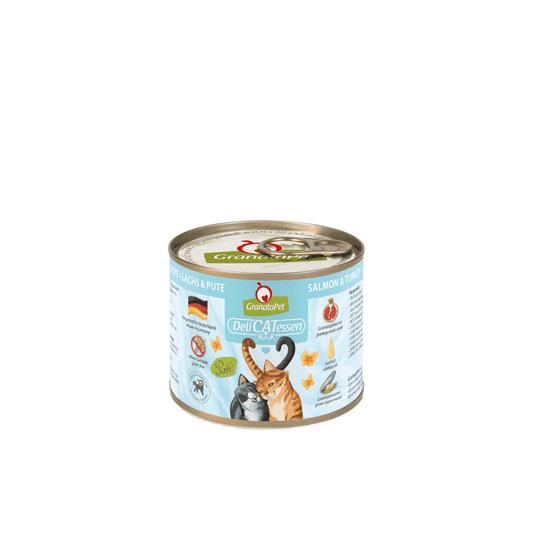 Granatapet Wet Cat Food: DeliCATessen Salmon & Turkey 200g