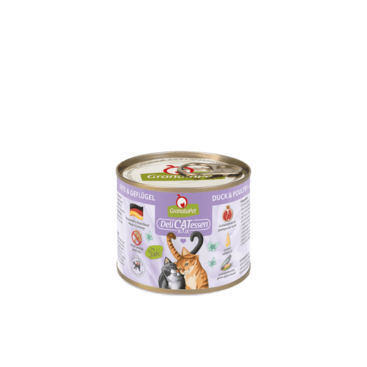 Granatapet Wet Cat Food: DeliCATessen Duck & Poultry 200g