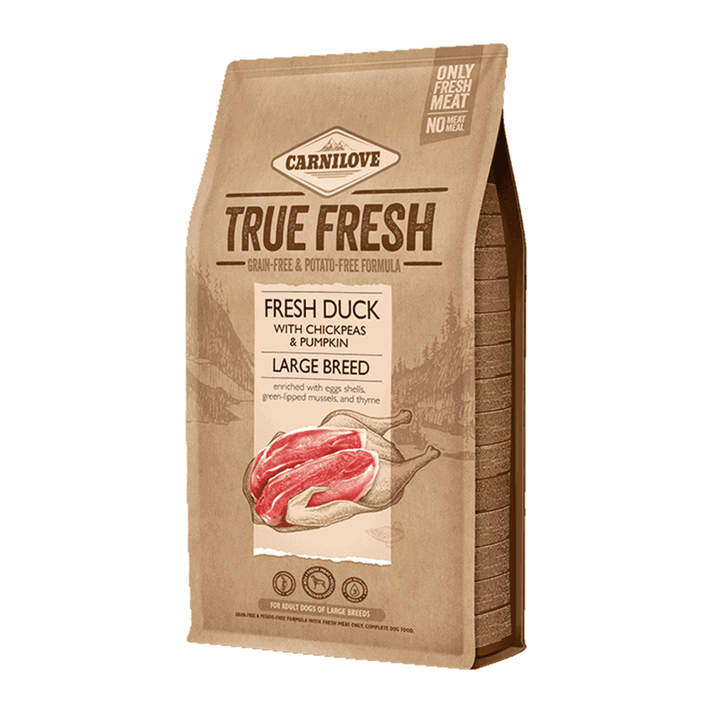 Carnilove True Fresh Dog Food: Adult Large Breed Fresh Duck