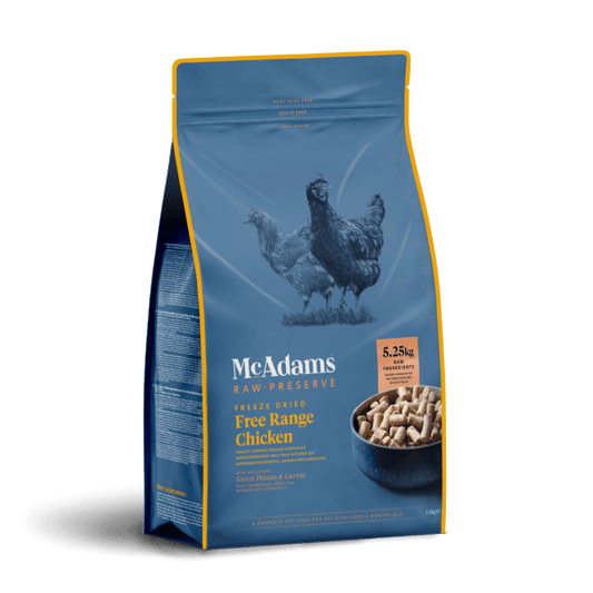 McAdams Dog Food: Freeze Dried Free Range Chicken