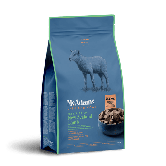 McAdams Dog Food: Freeze Dried New Zealand Lamb