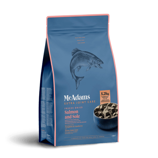 McAdams Dog Food: Freeze Dried Salmon & Sole