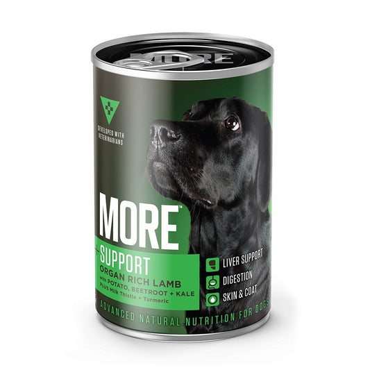 MORE Wet Dog Food: +Liver Support Organ Lamb 6x400g