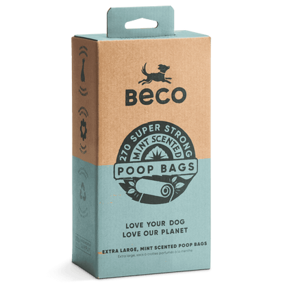 Beco Mint Scented Poop Bags 270pk