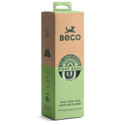 Beco Unscented Poop Bags Dispenser 300pk