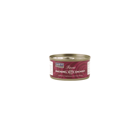Fish4Cats Wet Food: Mackerel with Anchovy 10x70g