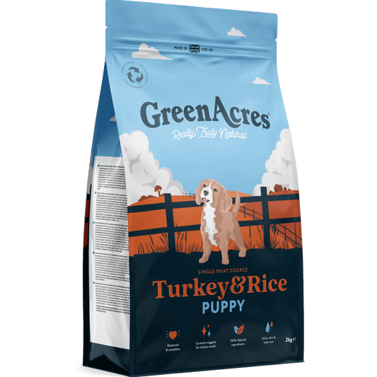 GreenAcres Dog Food: Puppy Turkey & Rice