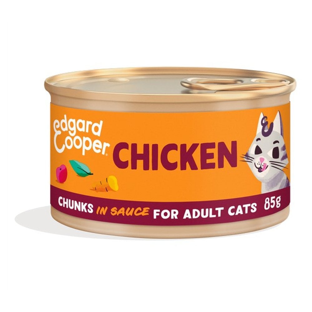 Edgard & Cooper Wet Cat Food: Chicken Chunks 85g