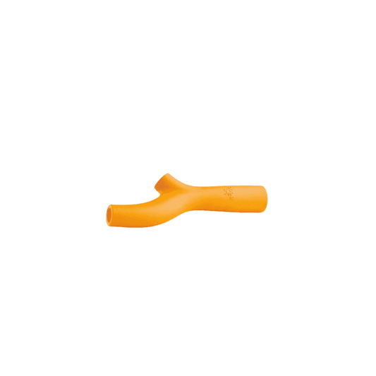Beco Dog Toy: Natural Rubber Super Stick Orange