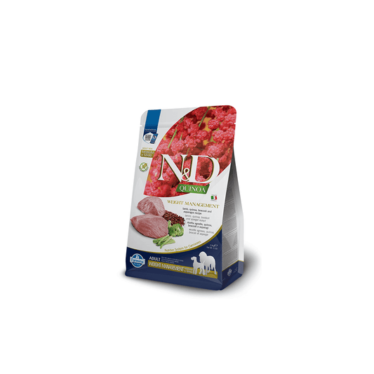 Natural & Delicious Quinoa Dog Food: Adult Medium/Maxi Weight Management Lamb & Broccoli