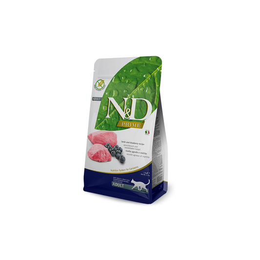 Natural & Delicious Cat Food: Adult Lamb & Blueberry