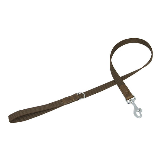Earthbound Cotton Lead Brown Large (100cm x 25mm)