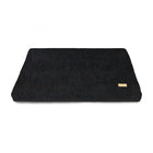 Earthbound Cage Mat Removable Cover Sherpa Waterproof Black