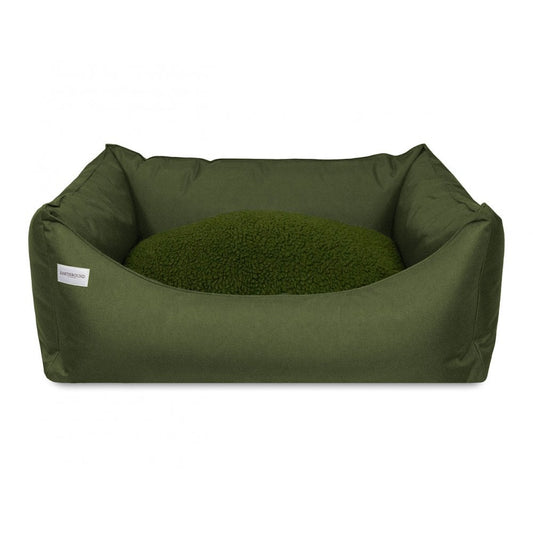 Earthbound Rectangular Removable Cover Waterproof Bed Forest Green