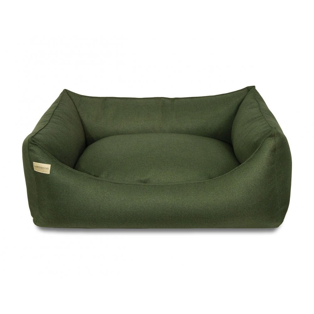Earthbound Rectangular Removable Cover Morland Bed Dark Green