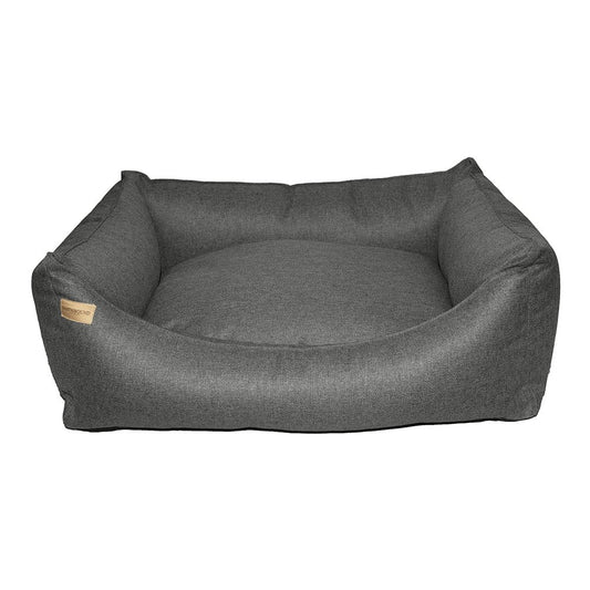 Earthbound Rectangular Removable Cover Morland Bed Iron Grey