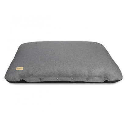 Earthbound Flat Cushion Morland Iron Grey