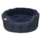 Earthbound Traditional Tweed Bed Navy