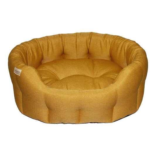 Earthbound Round Camden Bed Apricot
