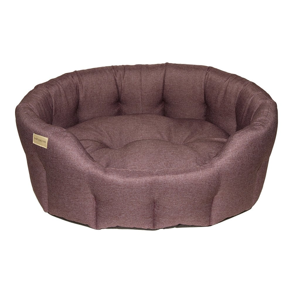 Earthbound Round Eden Bed Mulberry