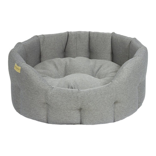 Earthbound Round Camden Bed Grey
