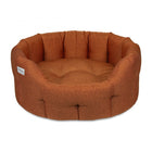 Earthbound Round Camden Bed Burnt Orange