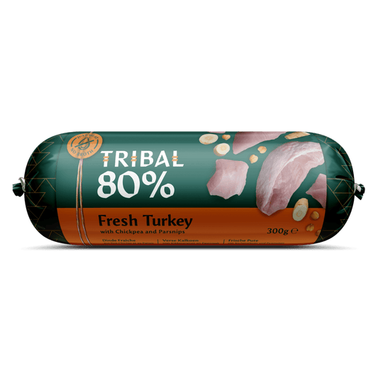 Tribal Wet Dog Food: 80% Turkey Sausage