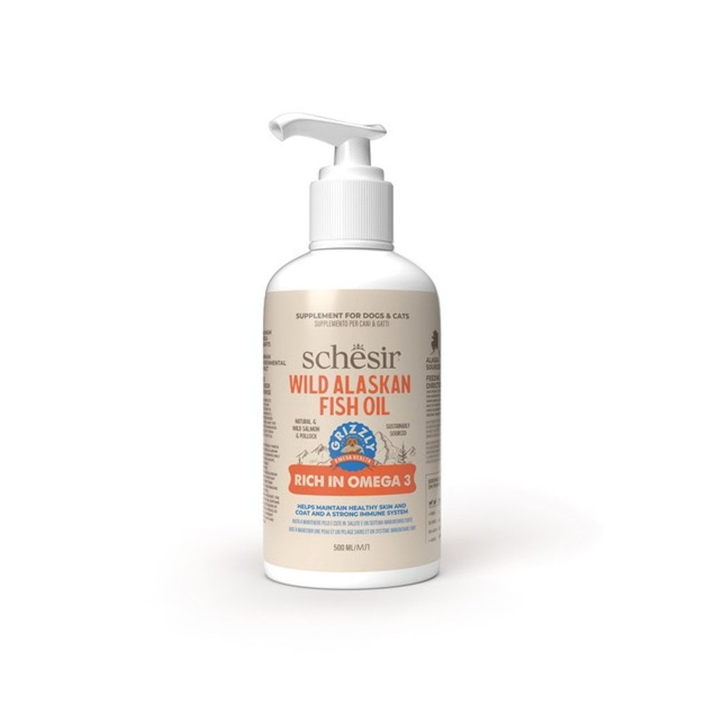Schesir Wild Alaskan Fish Oil for Dogs & Cats 250ml