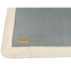 Earthbound Sherpa Fleece Blanket Dove Grey