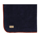 Earthbound Stitched Fleece Blanket Navy