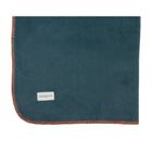 Earthbound Stitched Fleece Blanket Aga Blue