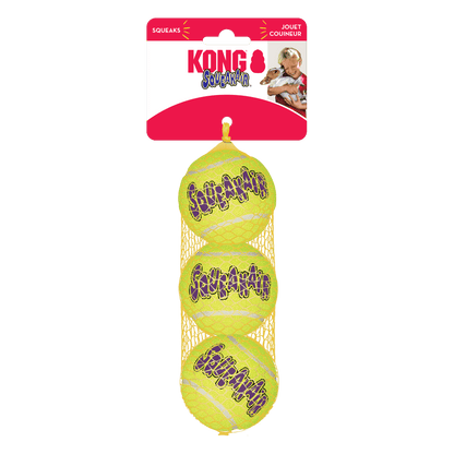 KONG SqueakAir Balls Medium 3pk