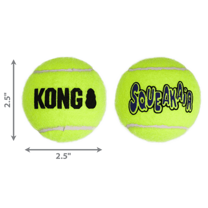 KONG SqueakAir Balls Medium 3pk