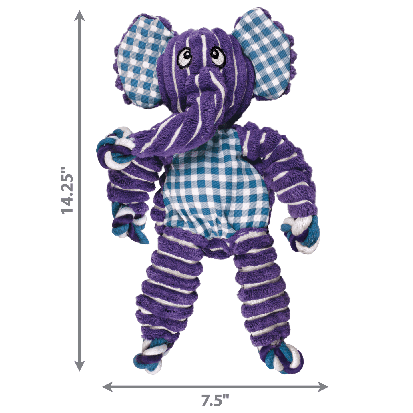 KONG Floppy Knots Elephant Medium/ Large