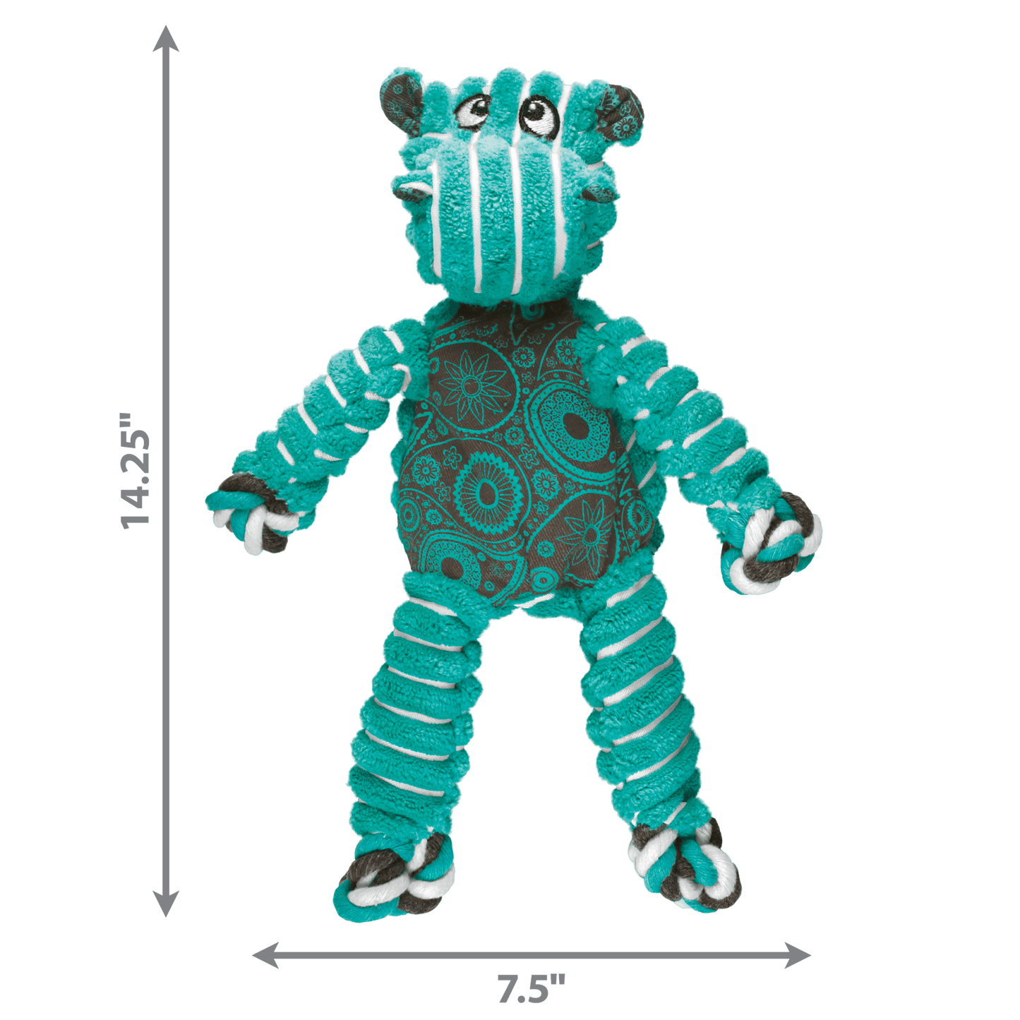 KONG Floppy Knots Hippo Medium/Large