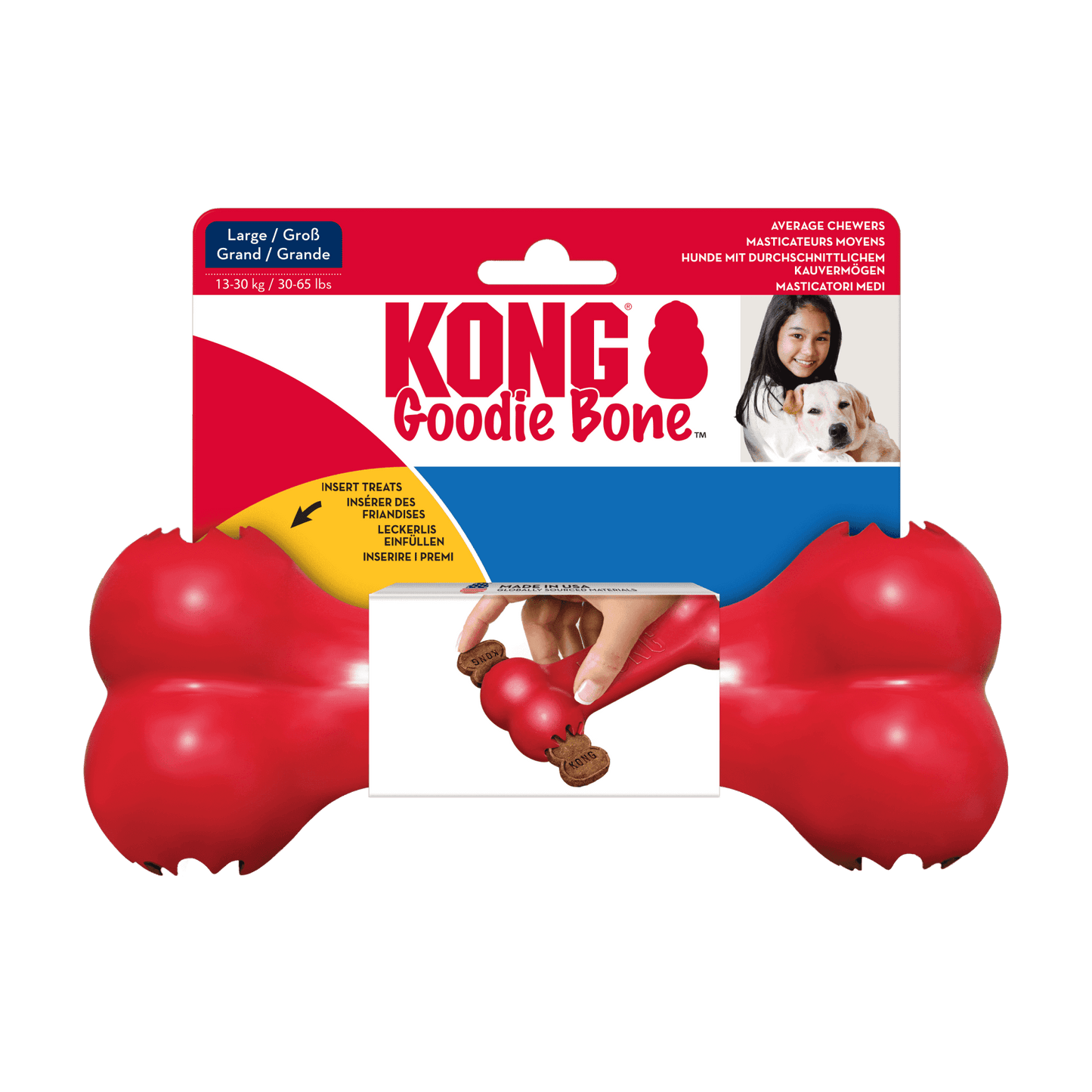 KONG Classic Goodie Bone