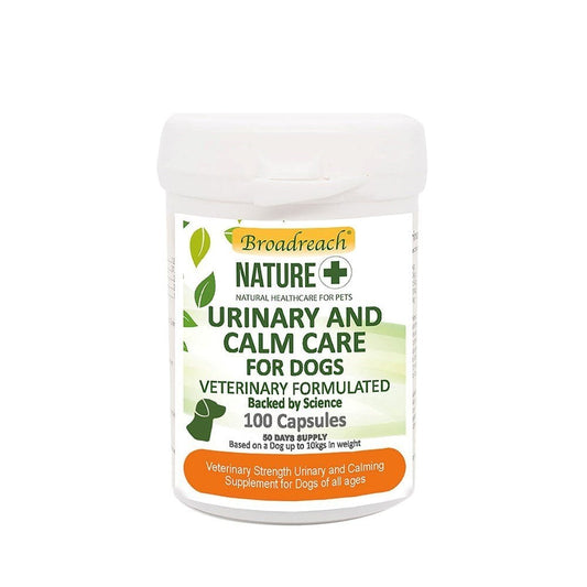 Broadreach Nature Urinary & Calm Care for Dogs 100 Capsules