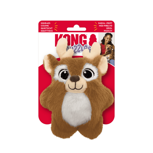 KONG Holiday Snuzzles Reindeer Small