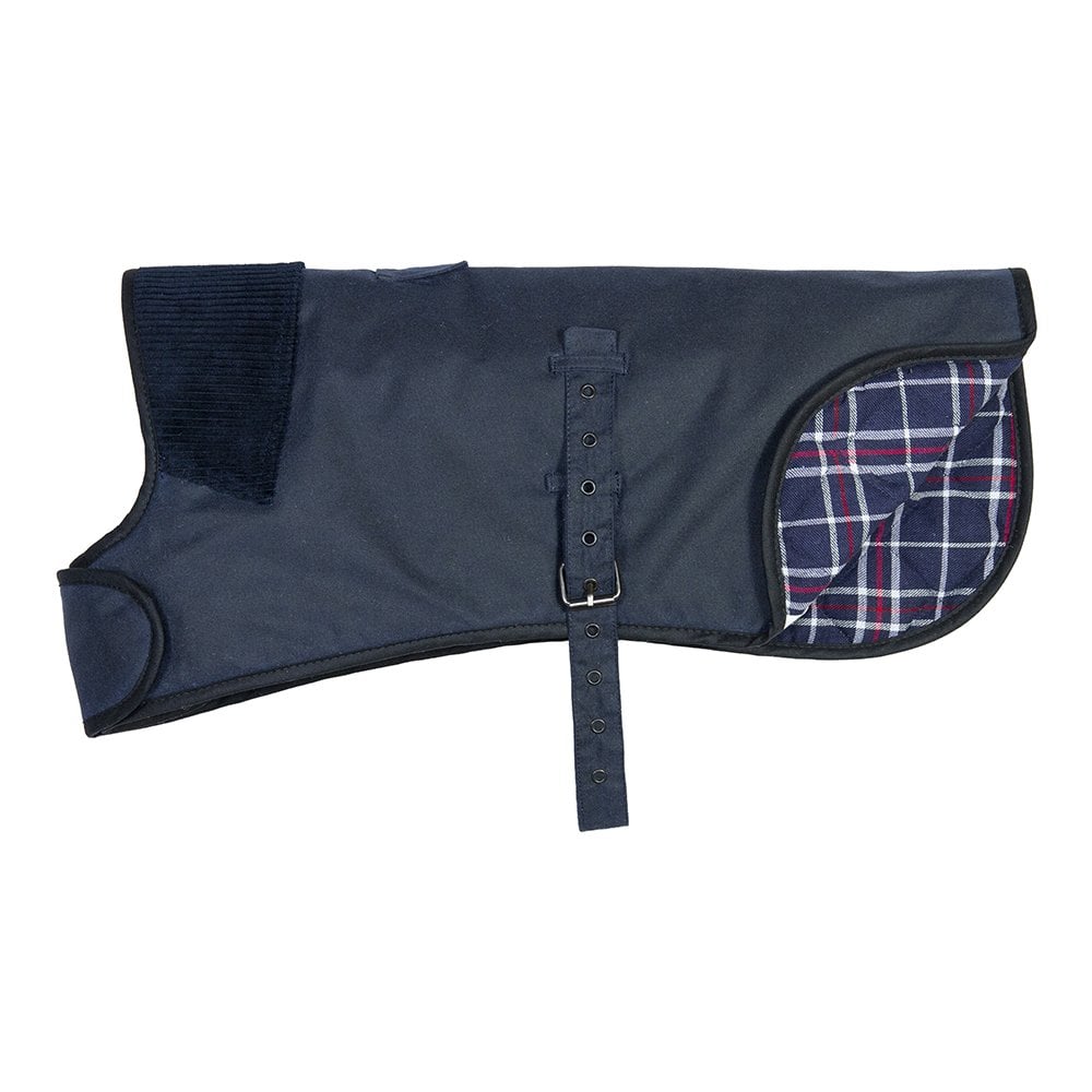Earthbound Wax Dog Coat Navy