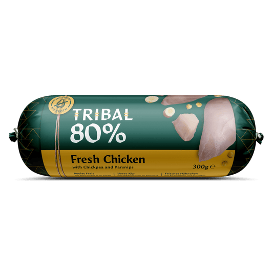 Tribal Wet Dog Food: 80% Chicken Sausage