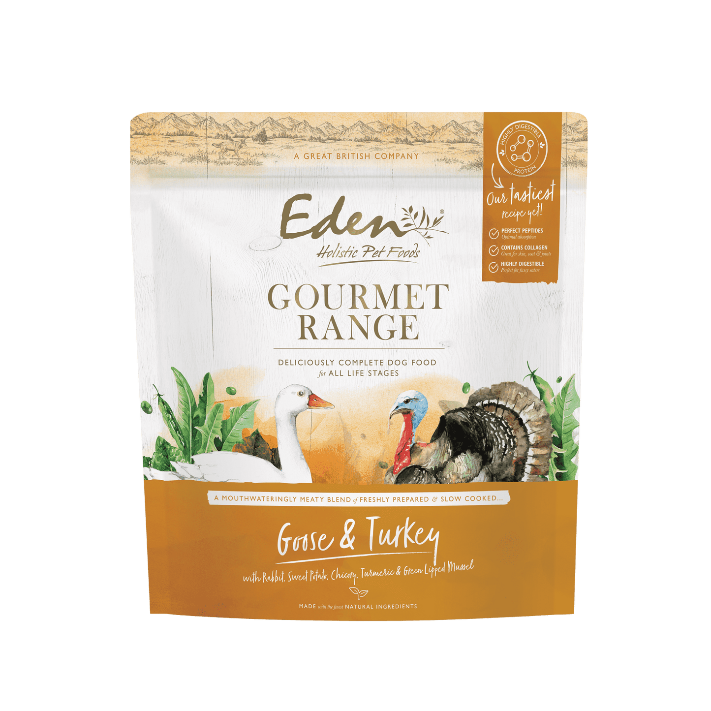 Eden Dog Food: Gourmet Goose & Turkey 2kg