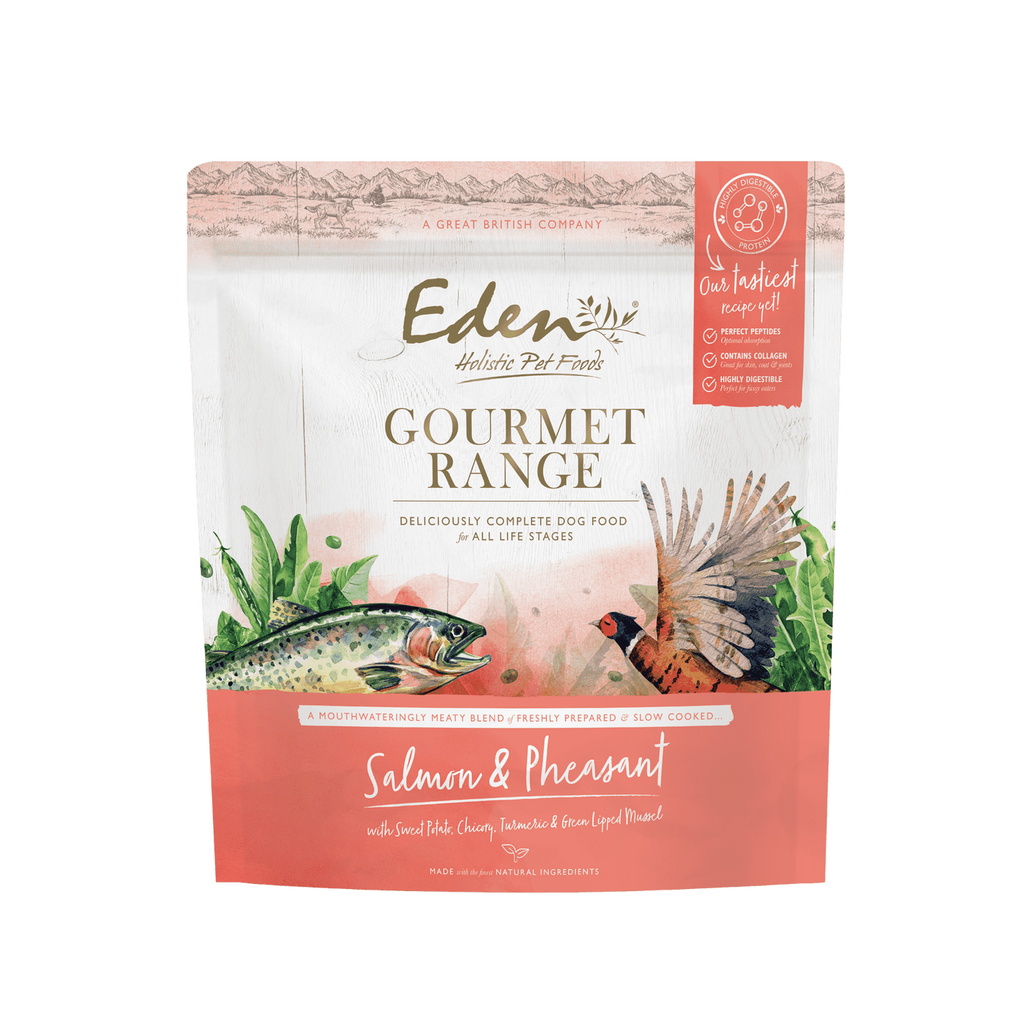 Eden Dog Food: Gourmet Salmon & Pheasant 2kg