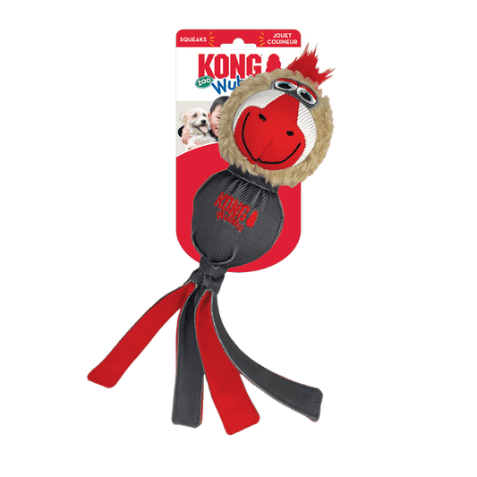 KONG Wubba Zoo Mandrill Large
