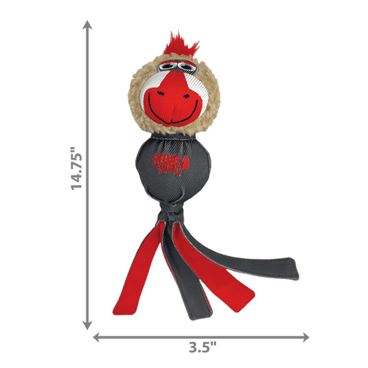 KONG Wubba Zoo Mandrill Large