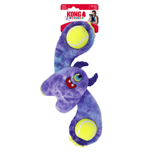KONG Woozles Monster Medium (Assorted Colours)