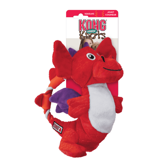 KONG Dragon Knots Medium/Large (Assorted Colours)