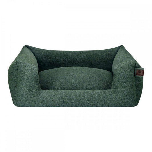 Fantail Origin Botanical Green Snooze Basket Dog Bed