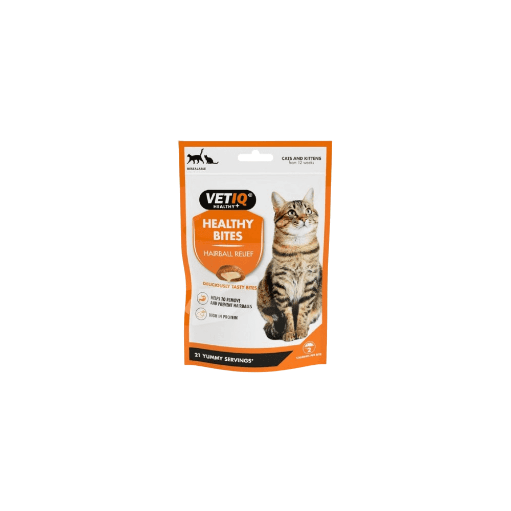 VETIQ Healthy Bites Hairball Remedy Cat Treats 65g